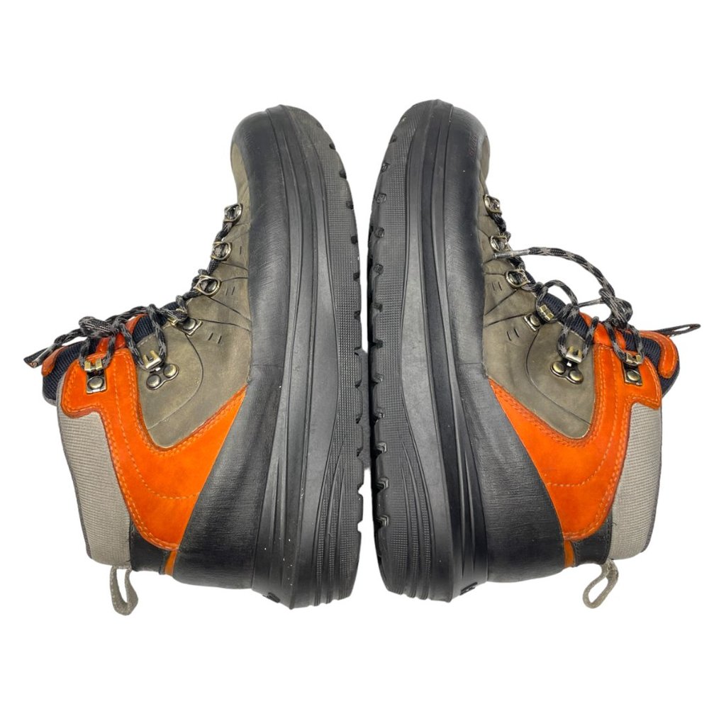 Kybun Womens Baekdu Orange Nubuck WTRPF Leather Ankle Hiking Boots Size 8.5M - Picture 5 of 11